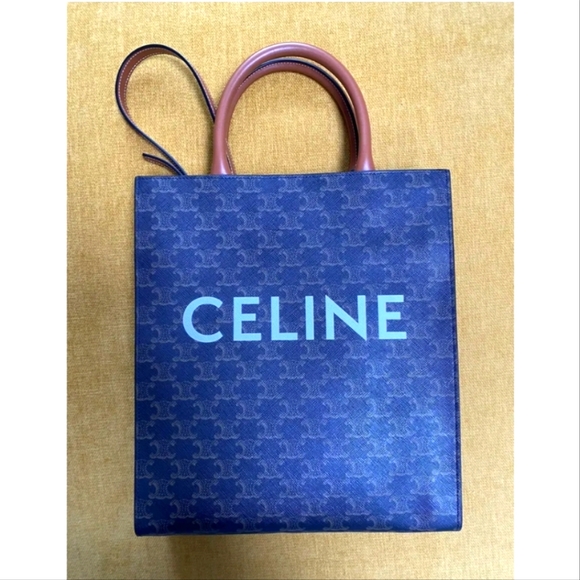 NWOT CELINE Cabas Vertical Satchel/Top Handle Bag Small - Picture 8 of 10